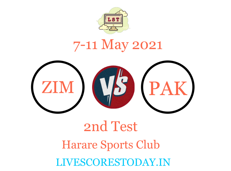 PAK vs ZIM, 2nd Test, Live Scores Today | Scorecard Updates | News